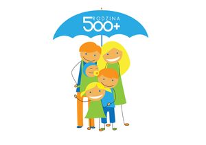 logo rodzina 500 parasol