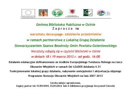 Zaprosznie GBP Osina