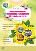 Zaproszenie na Wiosenną Wystawę Ogrodniczo-Pszczelarską