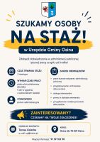 Szukamy osoby na staż!