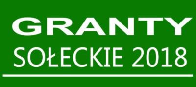 granty sołeckie 2018