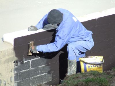 Budowa budynku gospodarczego - Osina kwiecień 2012