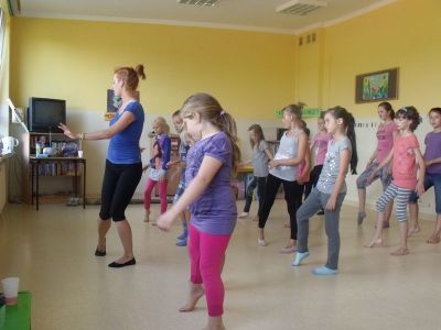 Taneczne i muzyczne w bibliotece 2012r.