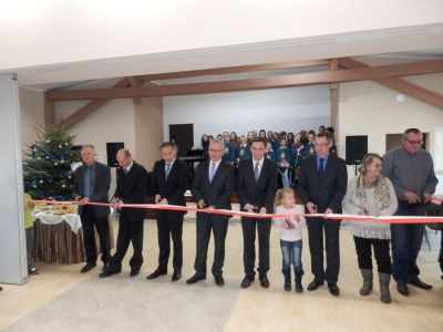 Otwarcie świetlicy w Osinie