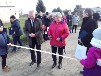 UROCZYSTE OTWARCIE DRÓG OSIEDLOWYCH W OSINIE