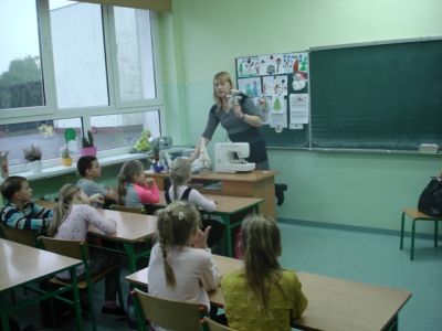 „LEKCJA Z RODZICEM” W KLASIE 2B