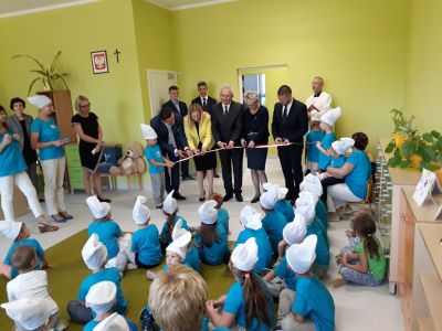 UROCZYSTE OTWARCIE PRZEDSZKOLA W OSINIE