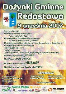 Dożynki Gminne Redostowo 9 września 2017