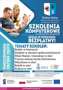 2019 07 29 plakat szkolenie komputerowe