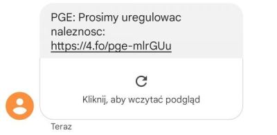 UWAGA NA FAŁSZYWE SMSY