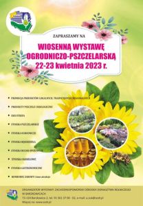 Zaproszenie na Wiosenną Wystawę Ogrodniczo-Pszczelarską
