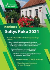 Konkurs Sołtys Roku 2024 ogłoszony