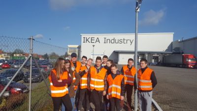 WYCIECZKA DYDAKTYCZNA DO ZAKŁADU IKEA INDUSTRY W GOLENIOWIE