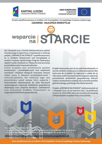 wsparcie na starcie