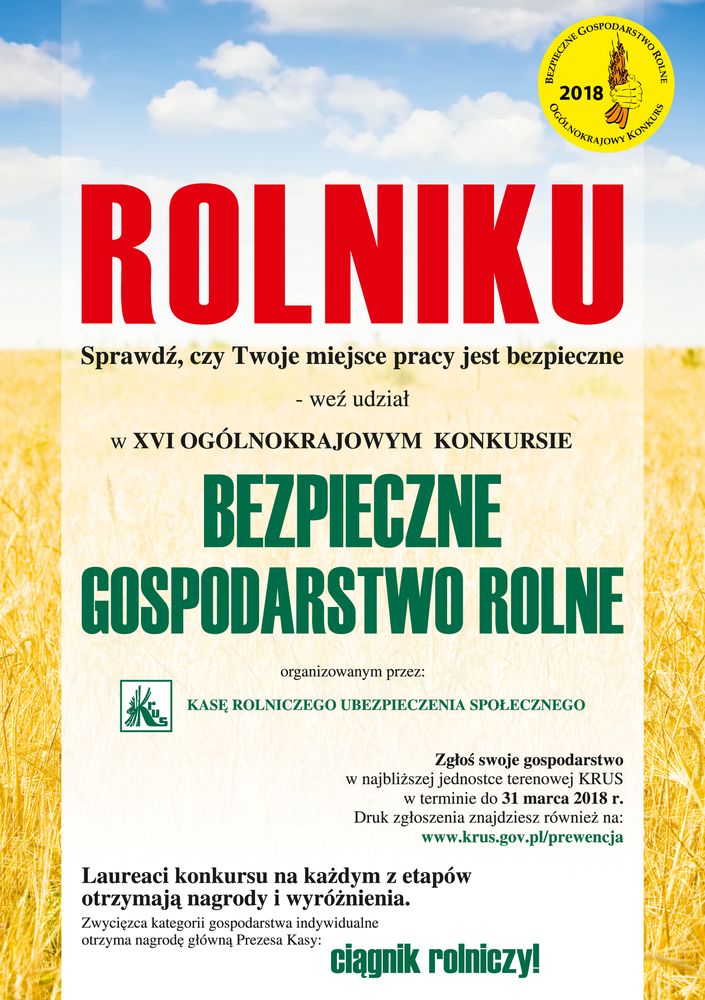 Bezpieczne Gospodarstwo Rolne